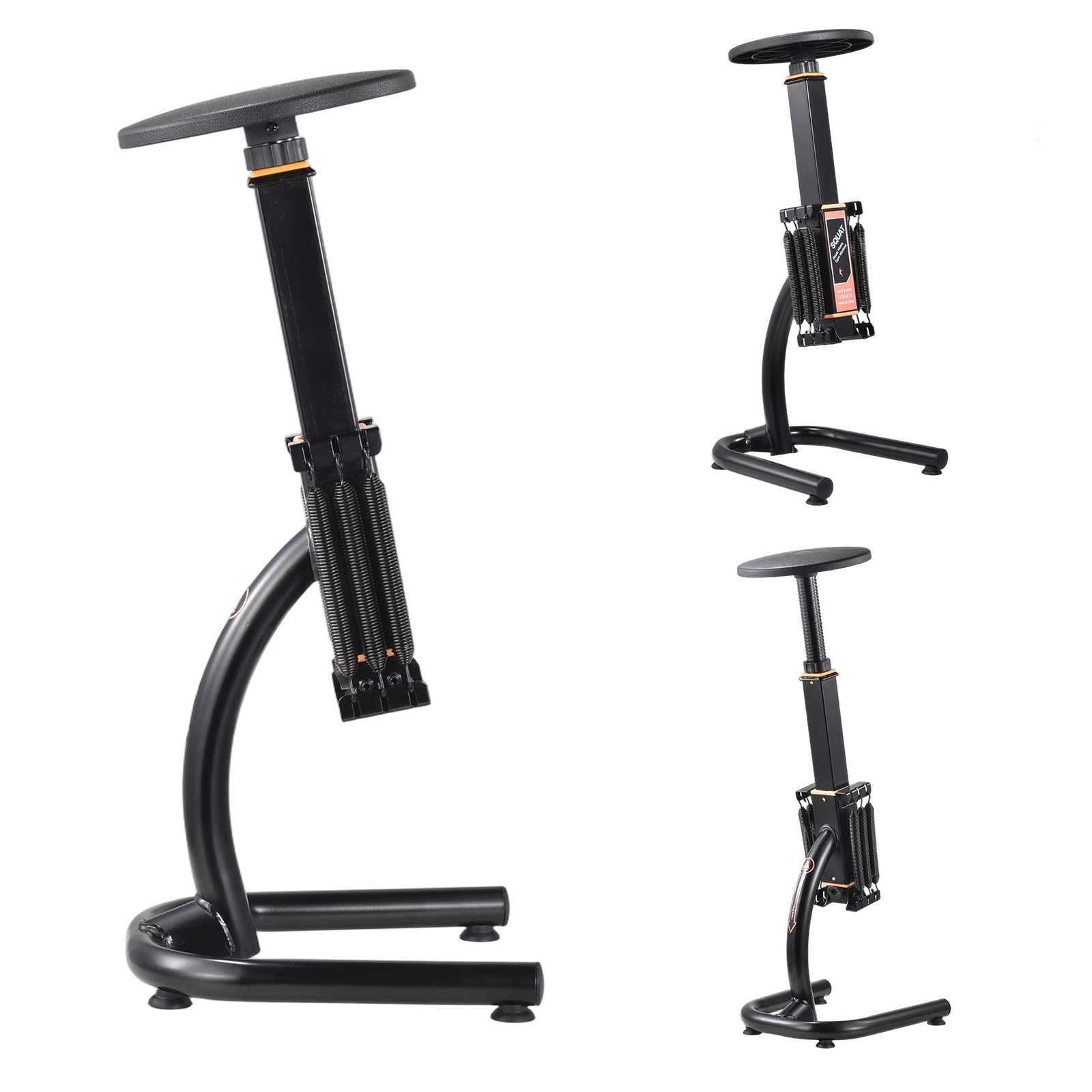 Home Gym Hip Thrust Machine - Home Fitness Squat Machine, Adjustable Squat