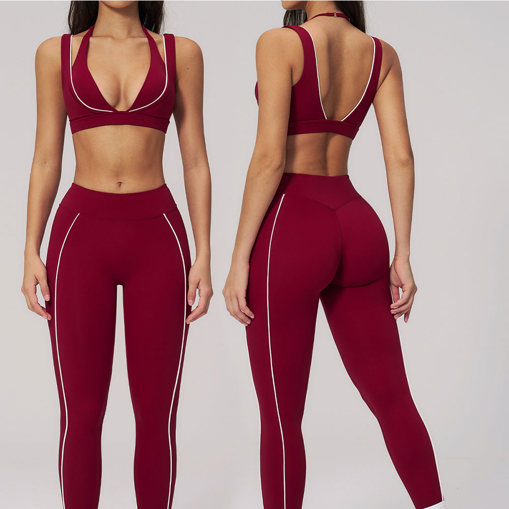 Home Gym With Leg Press - Sportswear Women Tracksuits Yoga Set 2