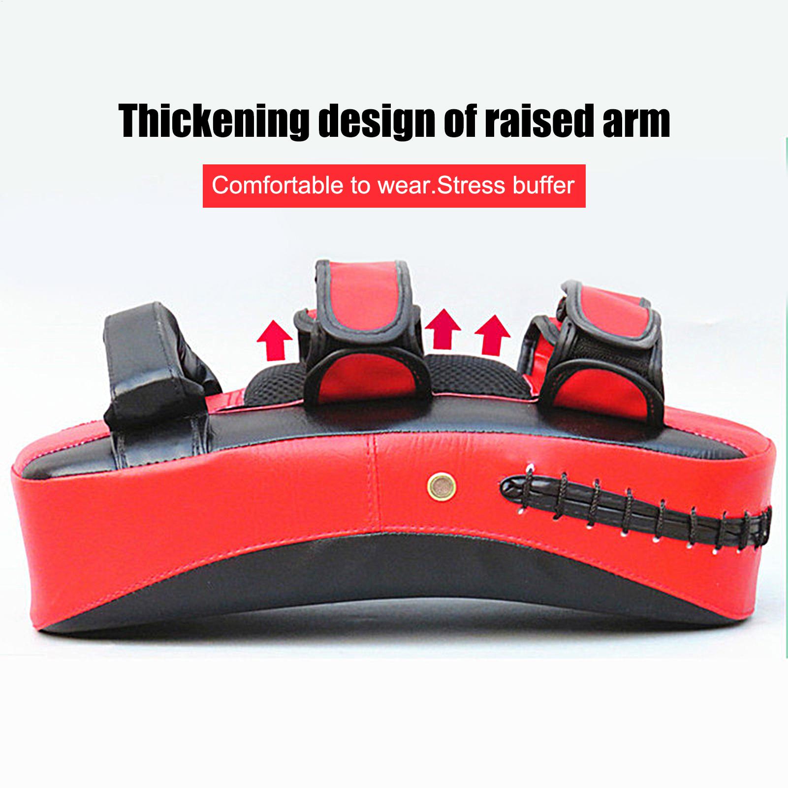 PU Leather Boxing Pads Curved  - Home Gym Gym Equipment ulasan dan harga