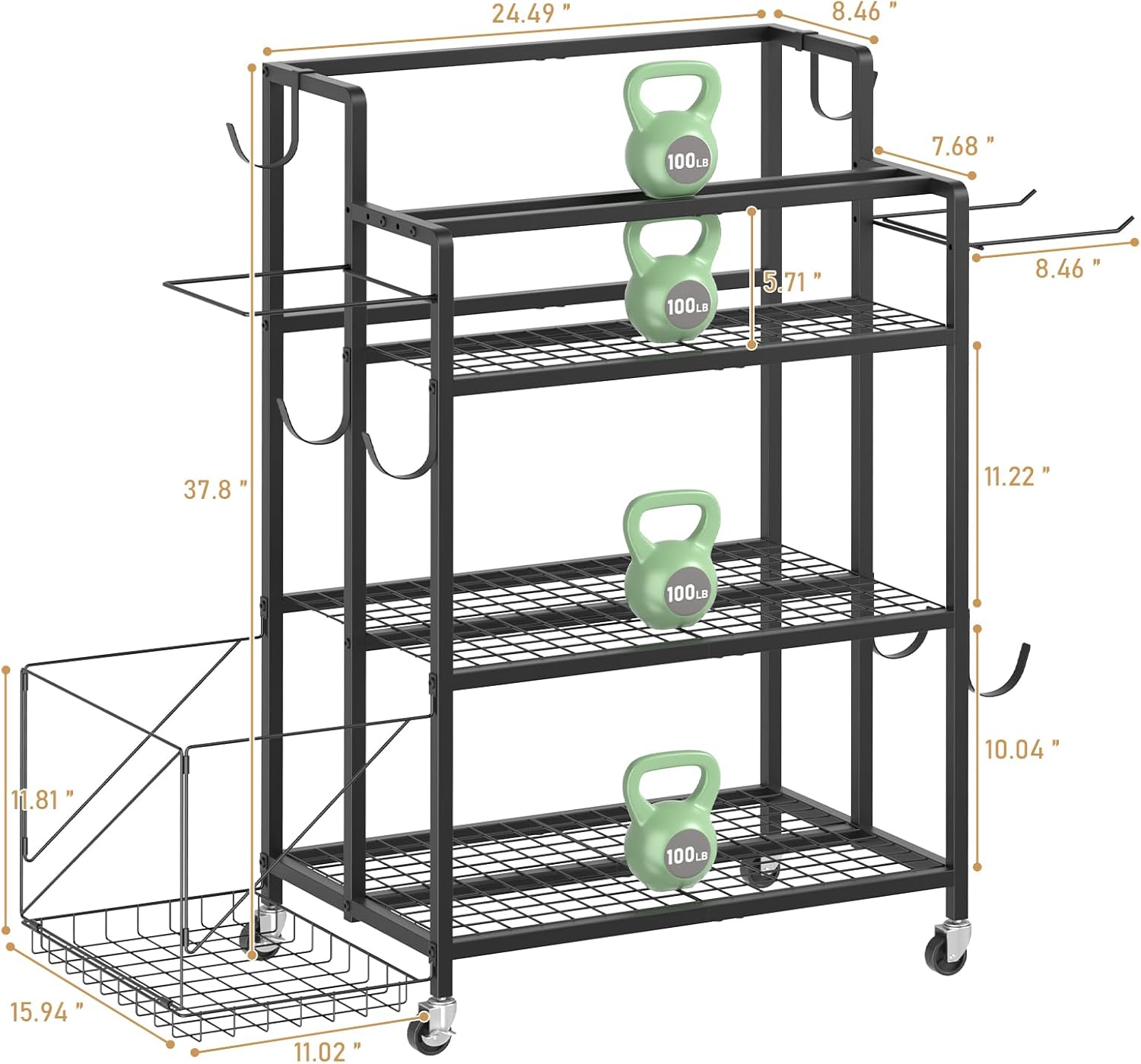 Home Gym Storage, No Material  - Home Gym Gym Equipment ulasan dan harga
