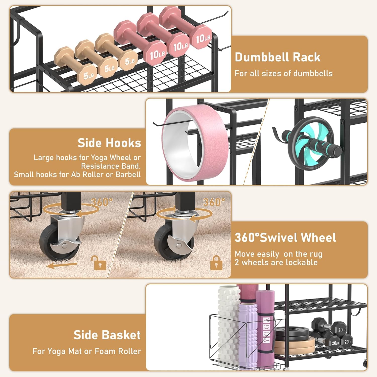 Home Gym Storage, No Material  - Home Gym Gym Equipment ulasan dan harga