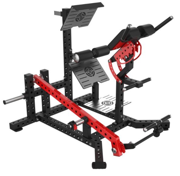Customized Steel Plate Loaded  - Home Gym Hip Thrust Machine ulasan dan harga