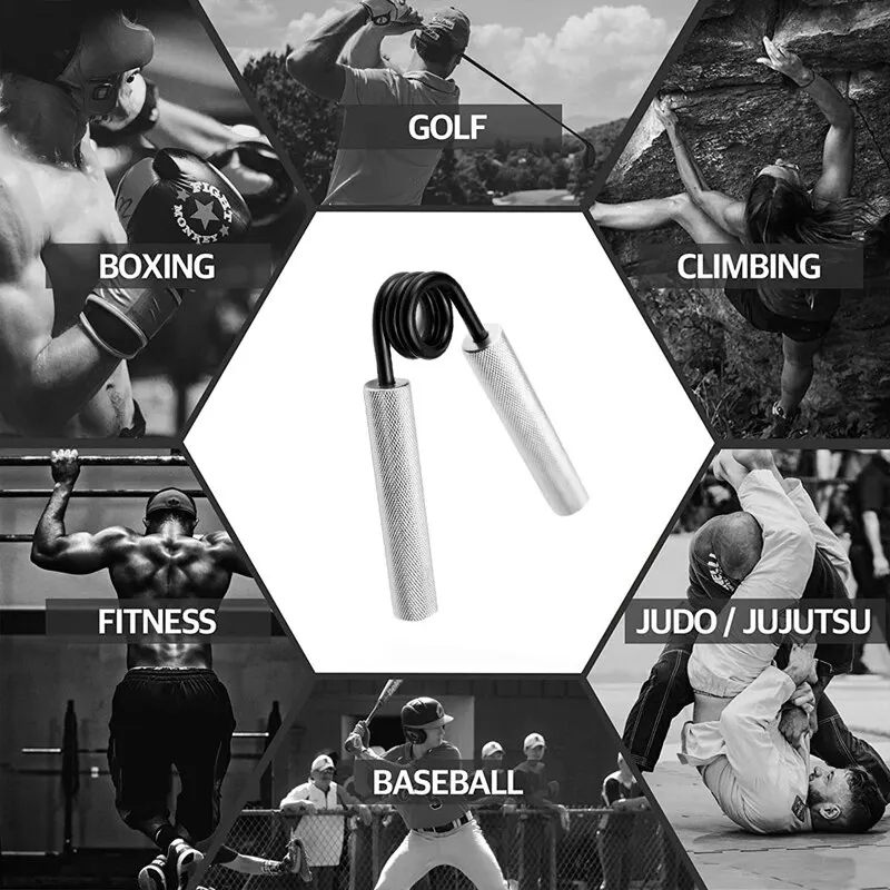 Metal Hand Grip Set 100LB-300L - Home Gym Outfit ulasan dan harga