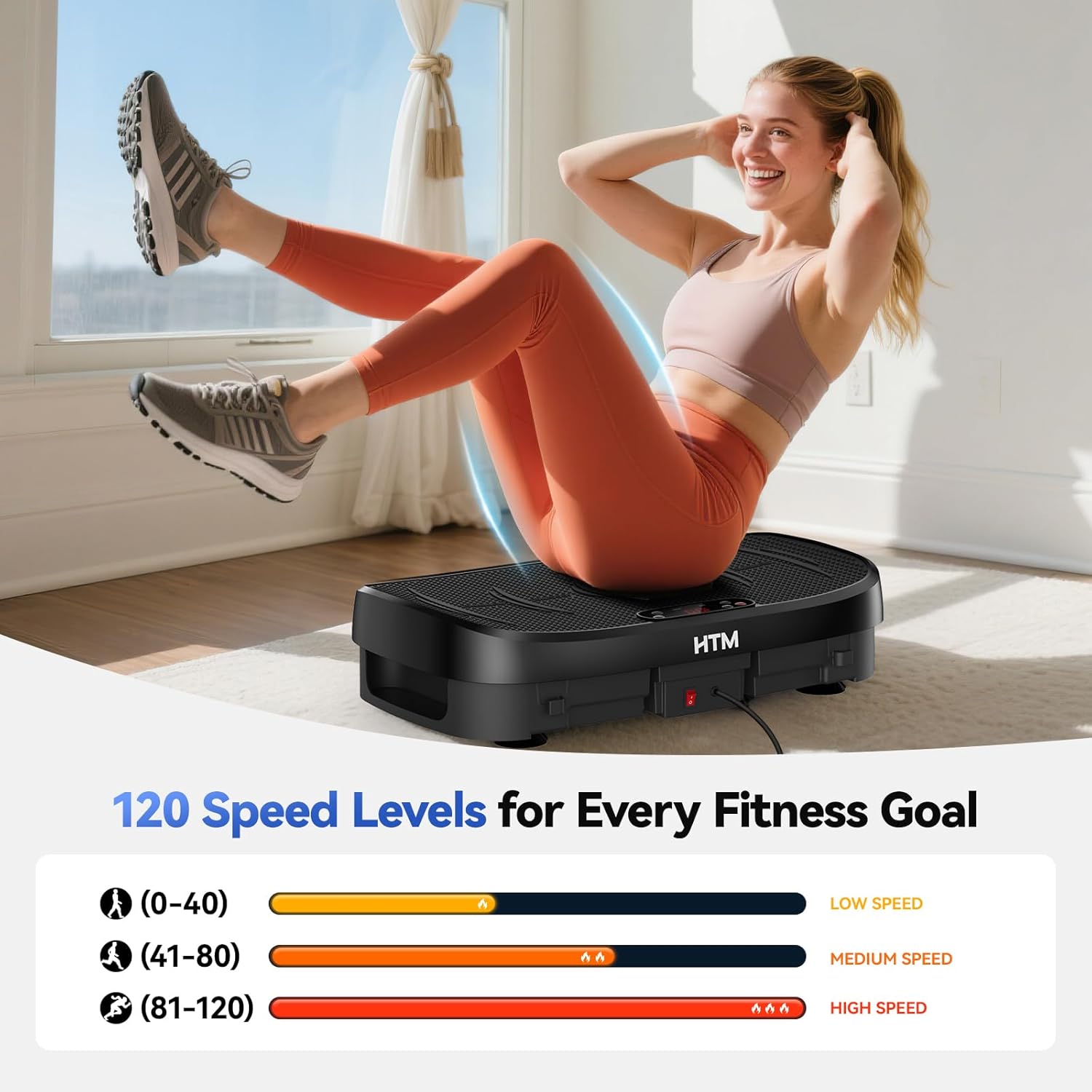 Vibration Plate Fat Burning Fi - Home Gym Rig ulasan dan harga