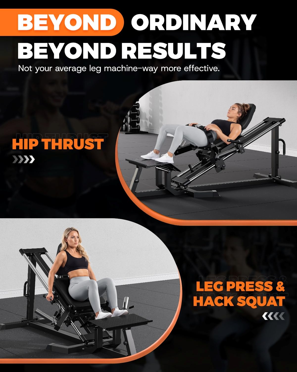 LH01 Leg Press and Hip Thrust  - Home Gym Hip Thrust Machine ulasan dan harga