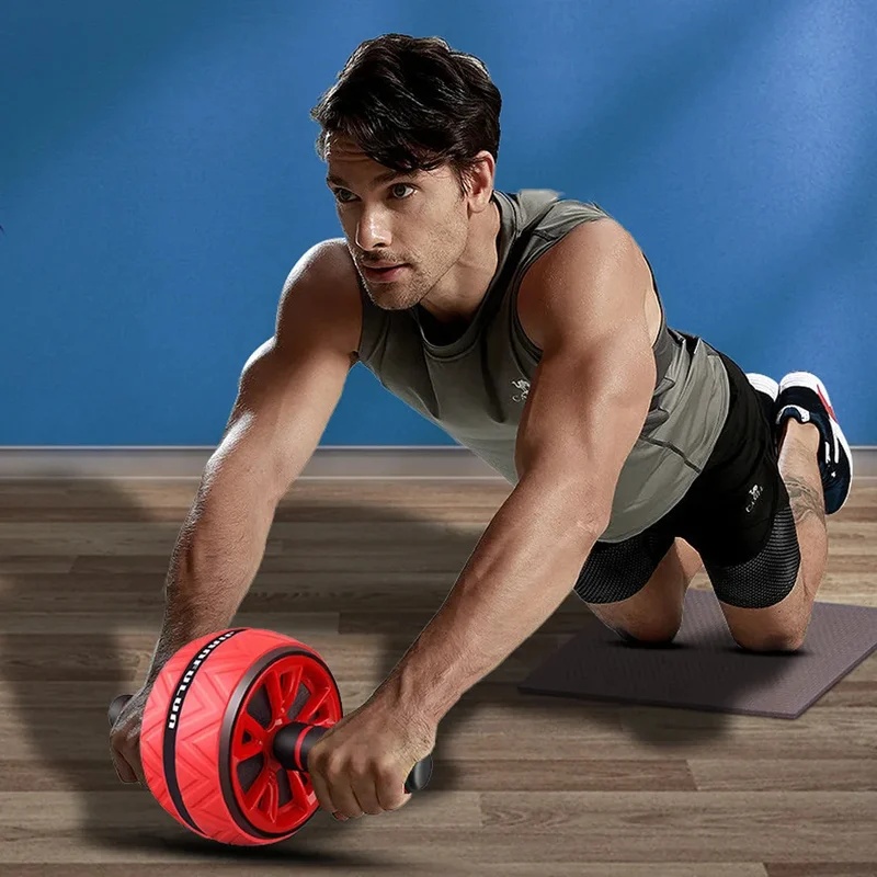Non-Slip Ab Roller Wheel, Dura - Home Gym Essentials ulasan dan harga