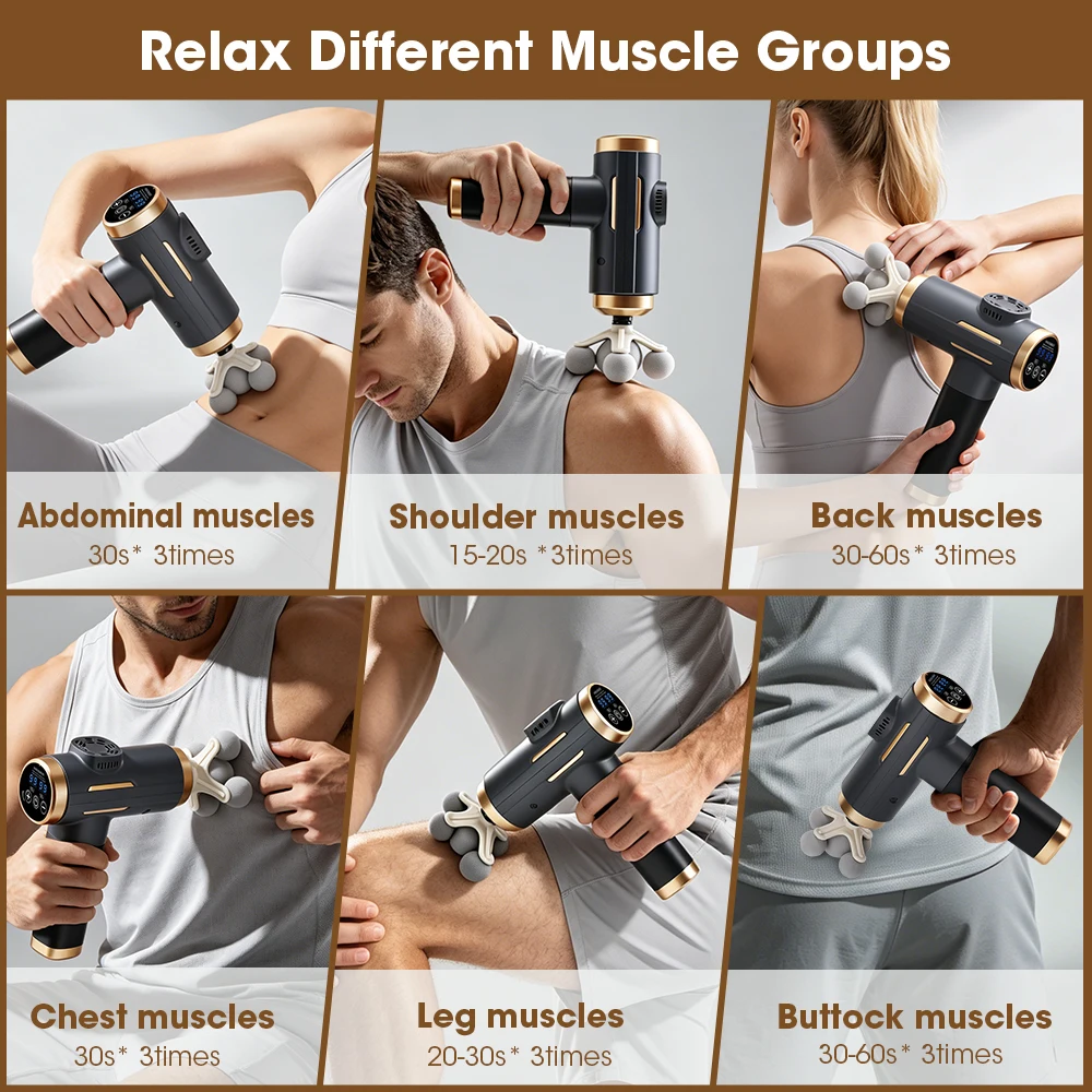 Electric Fascia Gun 24W 99 Gea - Home Gym Gear ulasan dan harga
