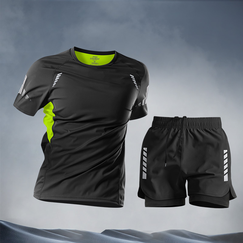 Casual Suits for Men Men's Sum - Home Gym Outfit ulasan dan harga