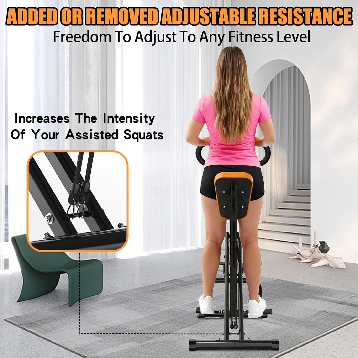 Squat Machine For Home, Assist - Home Gym Hip Thrust Machine ulasan dan harga