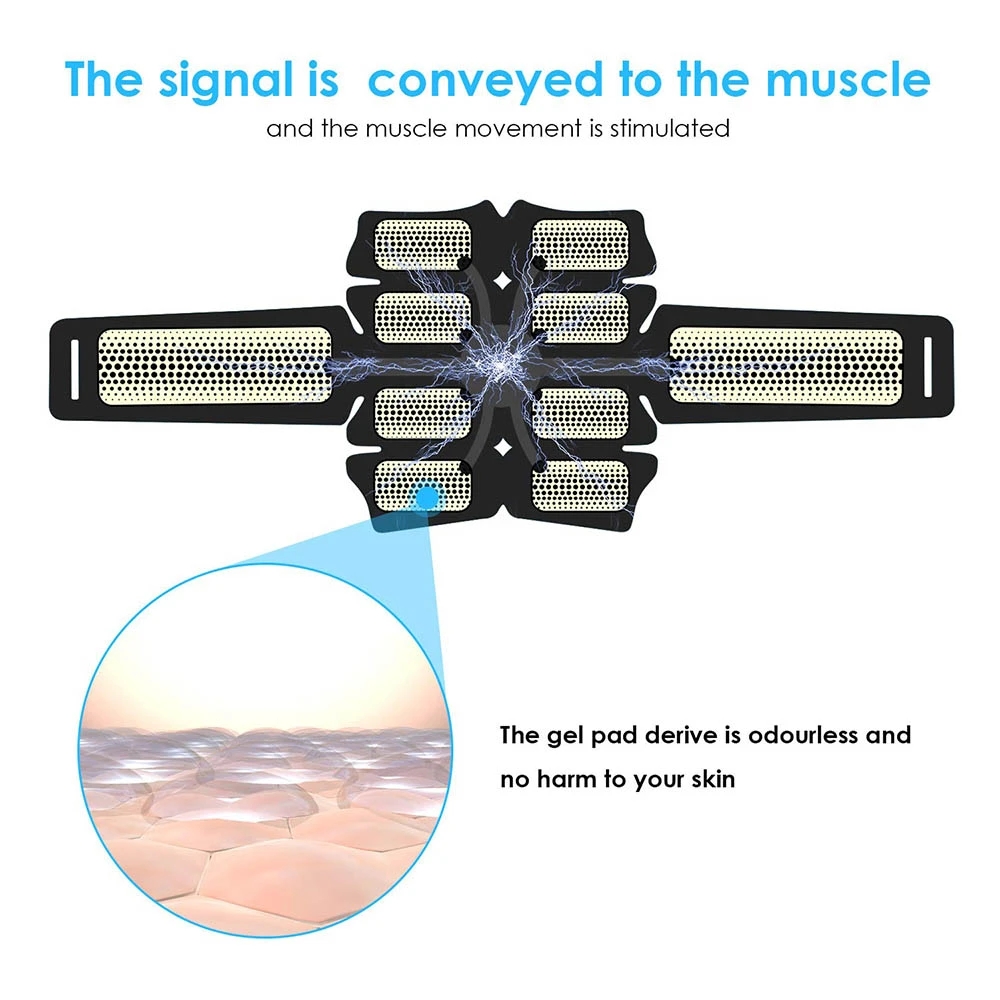 EMS Abdominal Muscle Stimulato - Home Gym Essentials ulasan dan harga