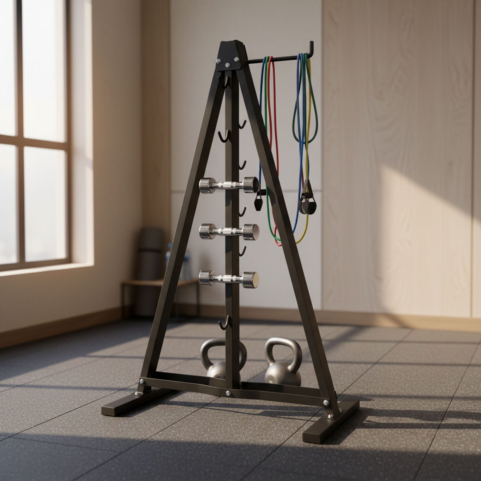 Lat Pull Down Bar Organizer wi - Home Gym Necessities ulasan dan harga