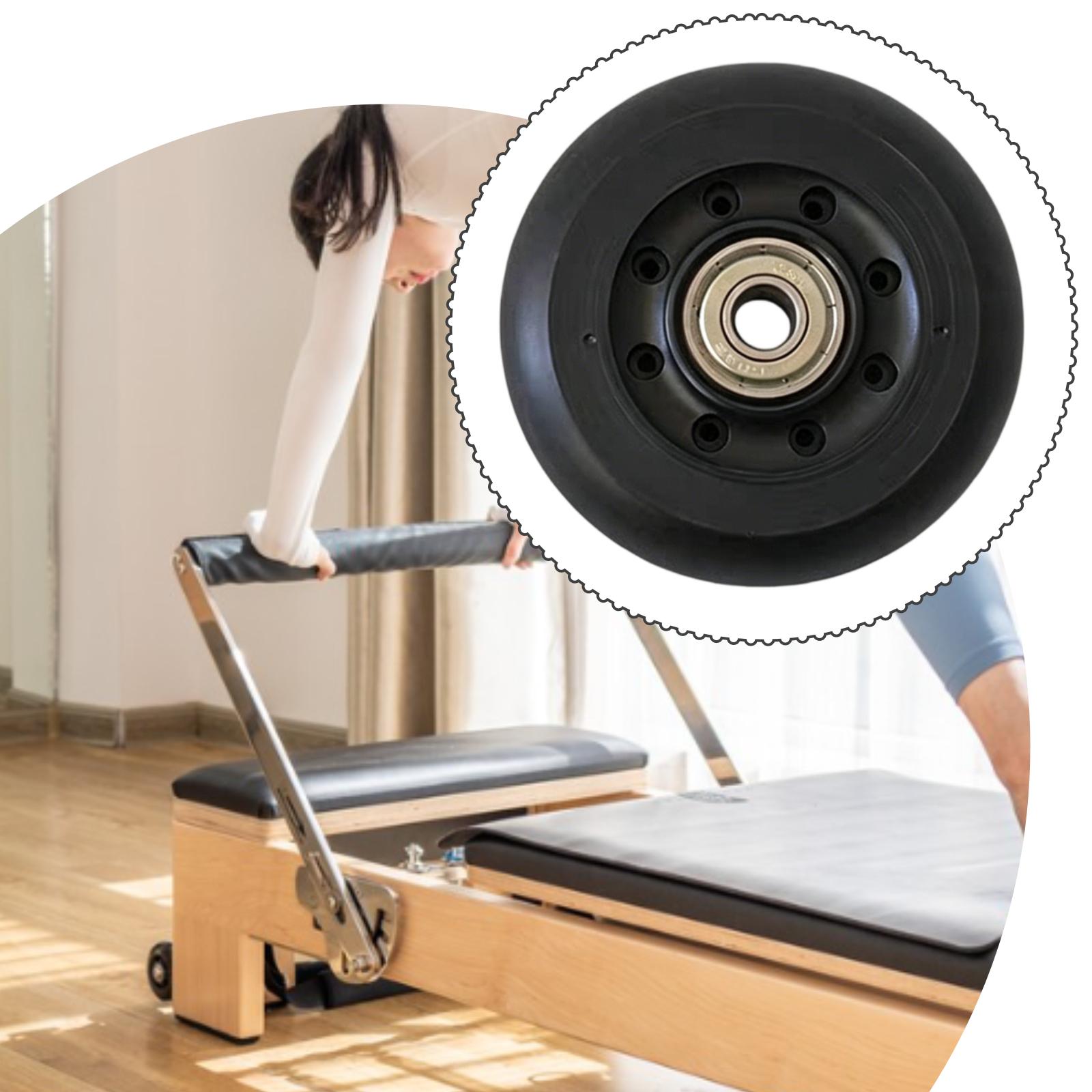 Pilates Reformer Wheel Black W - Home Gym Installation ulasan dan harga