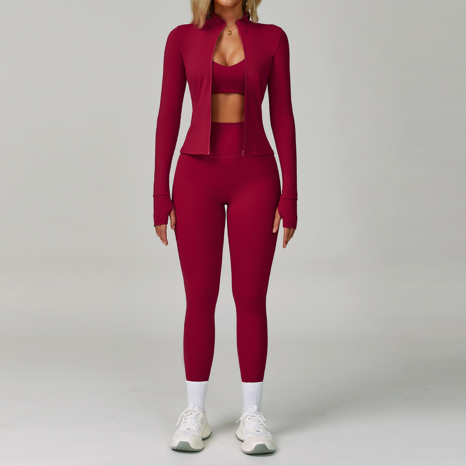 2-3PCS Yoga Suit Women Tracksu - Home Gym With Leg Press ulasan dan harga