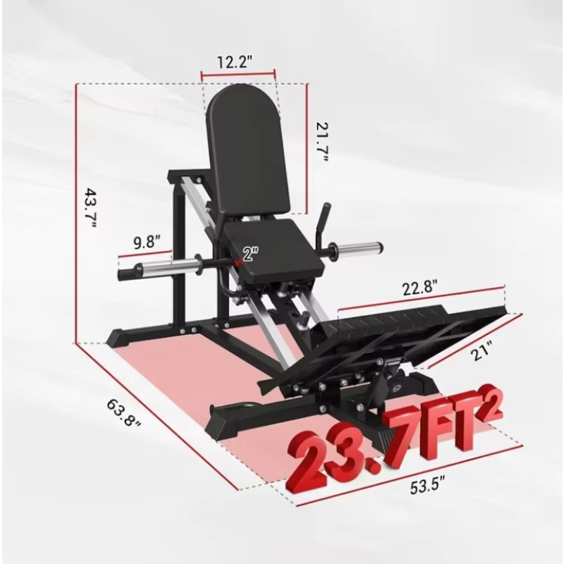 2-in-1 Glute Trainer Reverse P - Home Gym Hip Thrust Machine ulasan dan harga