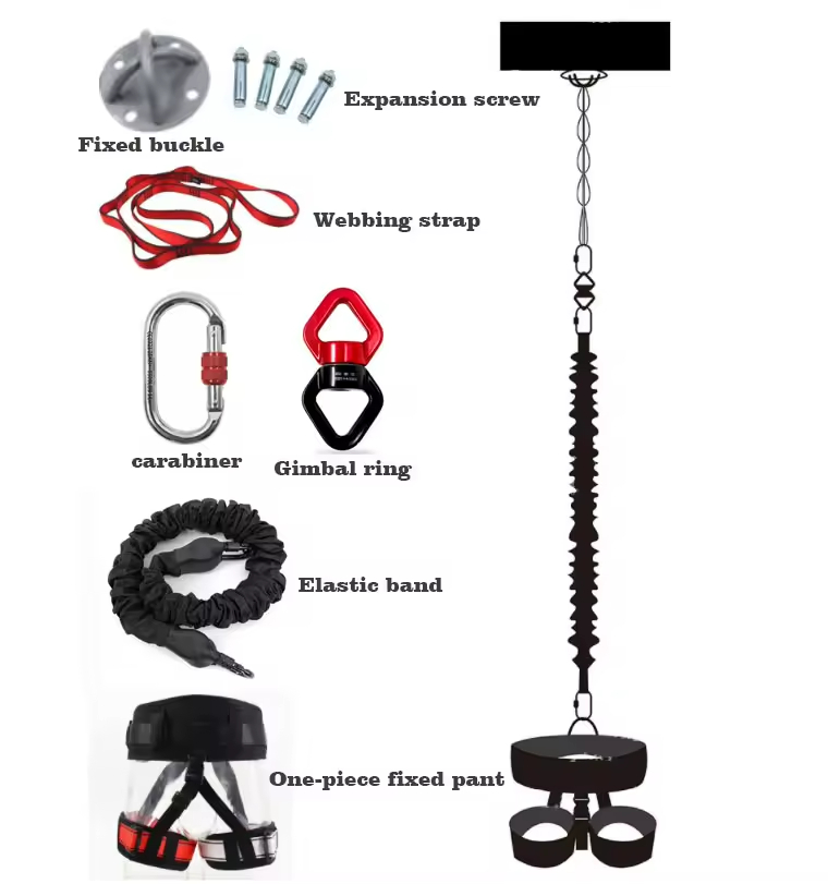 Heavy Duty Bungee Fitness Set  - Home Gym Outfit ulasan dan harga