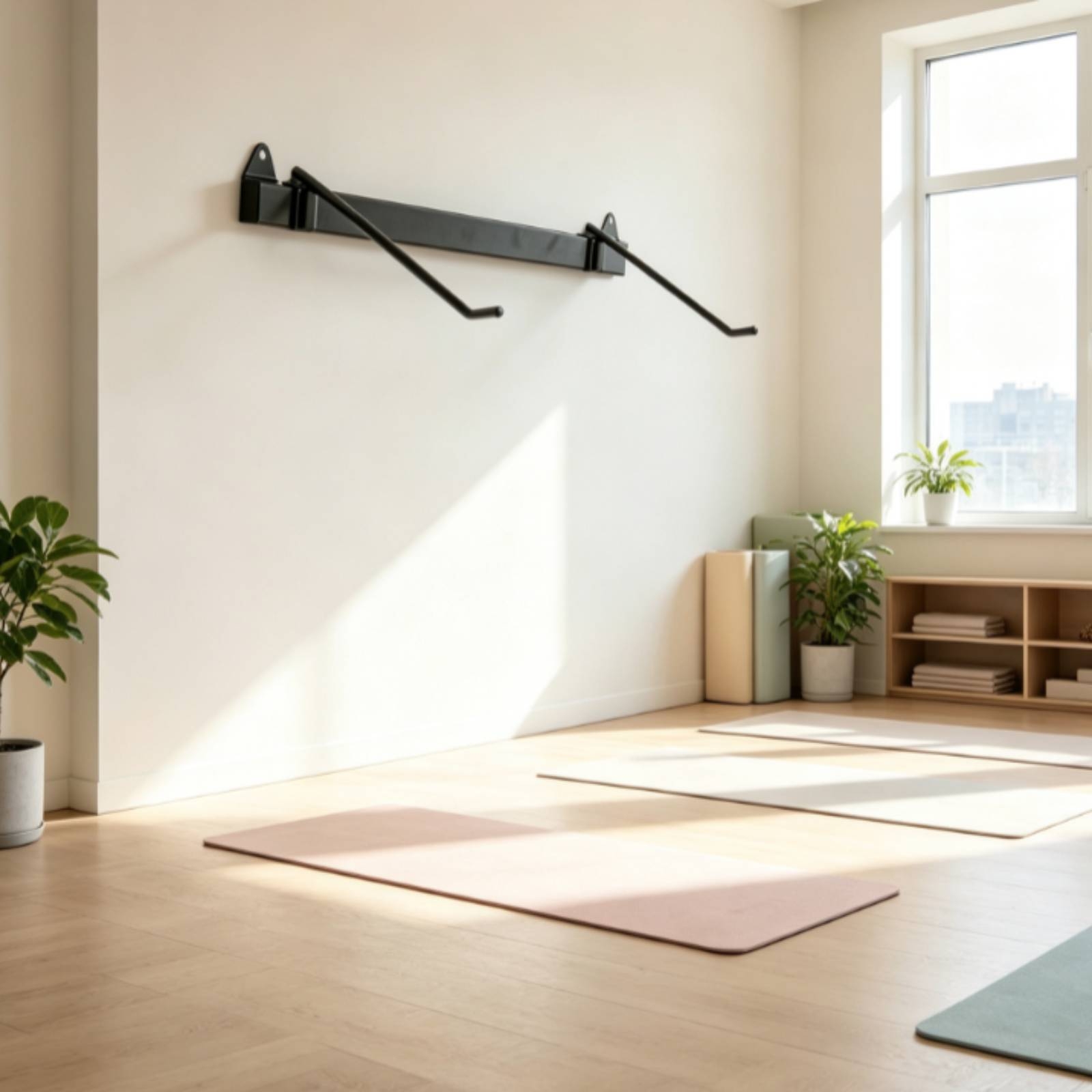 Exercise Mat Storage Rack Meta - Home Gym Installation ulasan dan harga