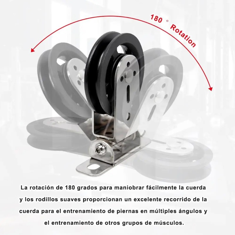 Mute Rotatable Stainless Steel - Home Gym Gear ulasan dan harga